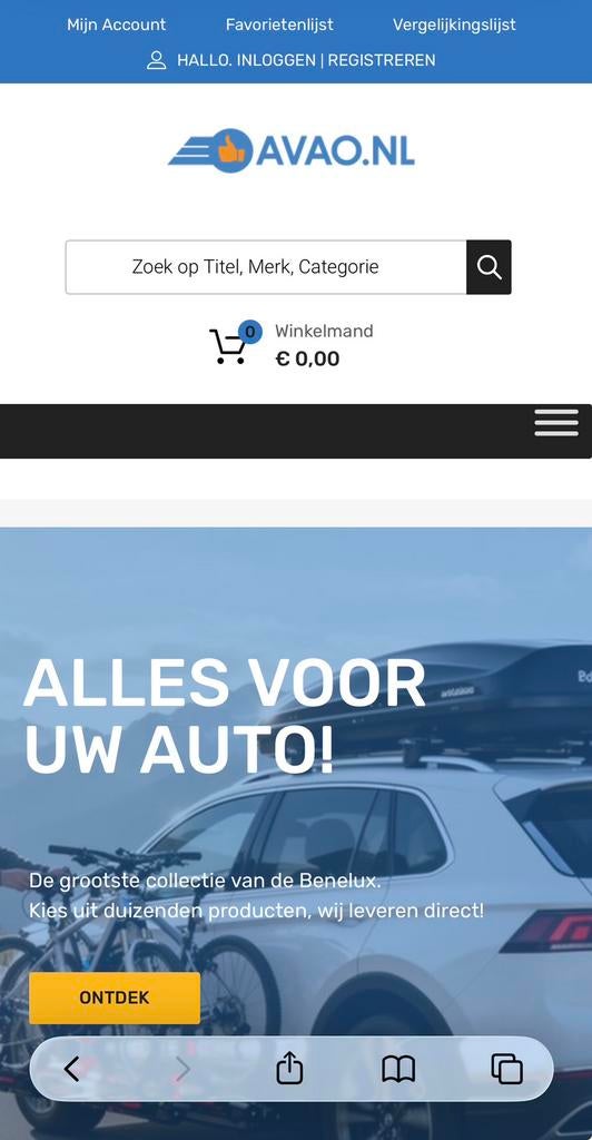 Goed lopende webshop te koop