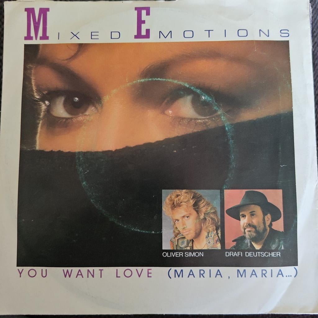 Mixed Emotions - You Want Love (Maria, Maria...) Vinyl, Cd's en Dvd's, Ophalen of Verzenden, Zo goed als nieuw, 7 inch