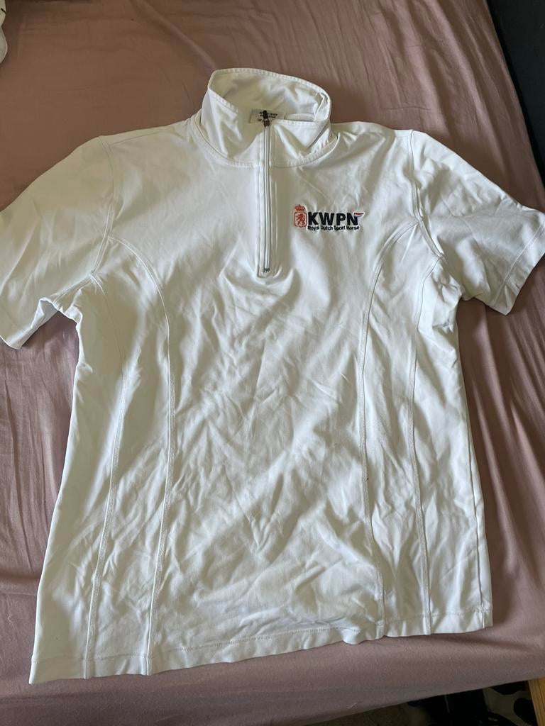 Paardrij wedstrijd shirt, Dieren en Toebehoren, Paardrijkleding, Ophalen of Verzenden, Zo goed als nieuw, Dressuur, Bovenkleding