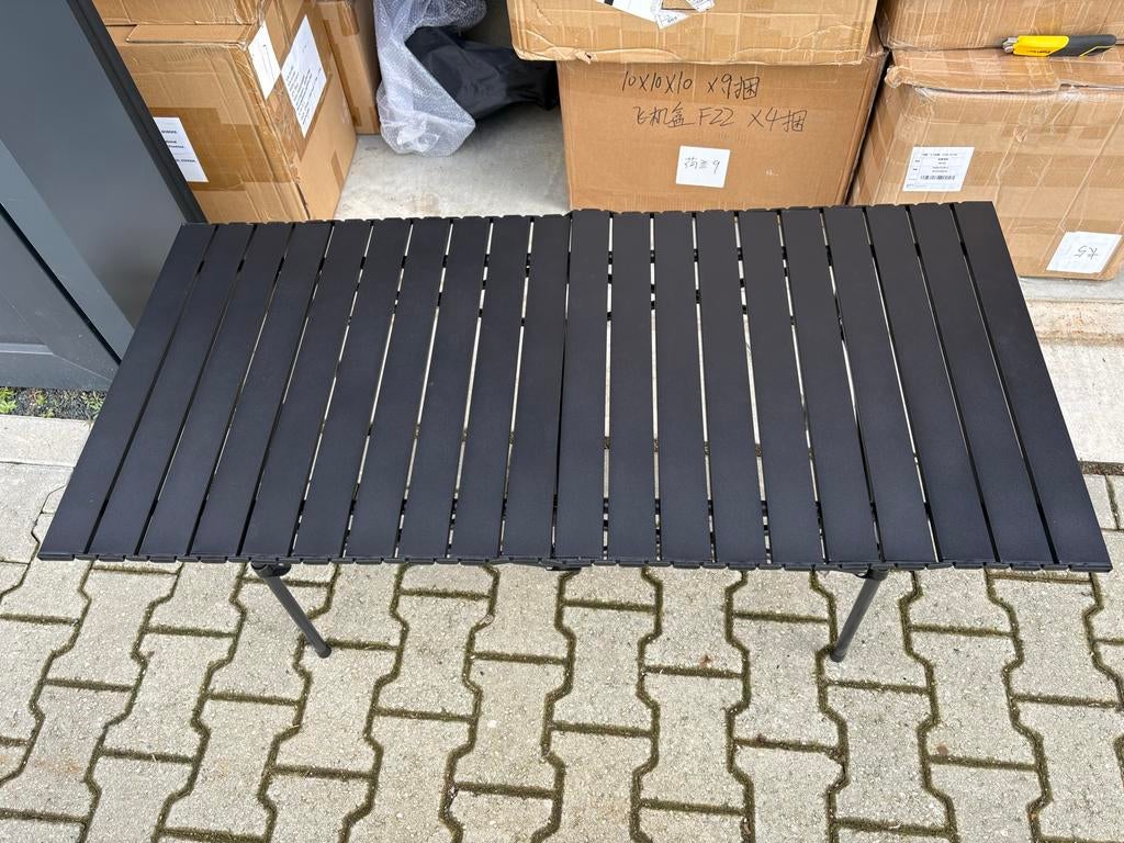 Nieuwe opklapbare campingtafel - 120x55x48cm, Ophalen of Verzenden, Nieuw, Campingtafel