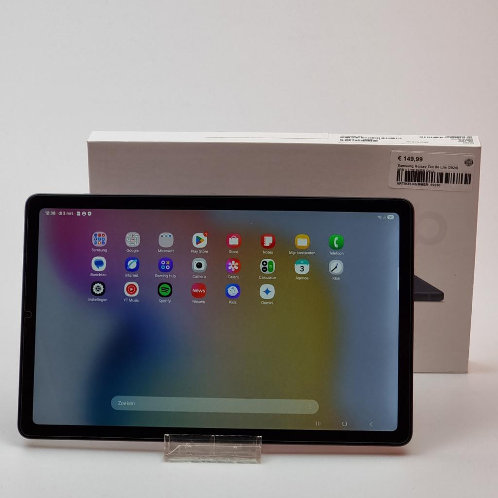 Samsung Galaxy Tab S6 Lite (2024) Wifi + LTE 64GB Grijs, Samsung, Zo goed als nieuw, Support@Samsung.com, 129, Samsung-ro, Yeongtong-gu
Suwon-si, Gyeonggi-do 16677
South Korea
