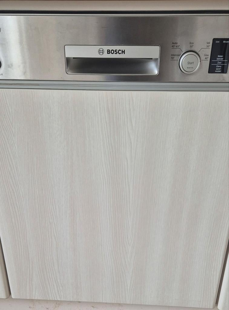 BOSCH Exclusiv Inbouw Vaatwasser - Goede Staat, Ophalen, Gebruikt, Energieklasse A of zuiniger, 60 cm of meer
