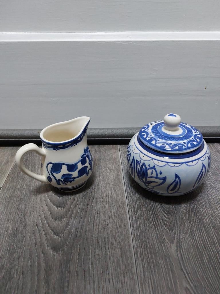 Melk kannetje en suikerpot van 'Blond', Ophalen of Verzenden, Zo goed als nieuw