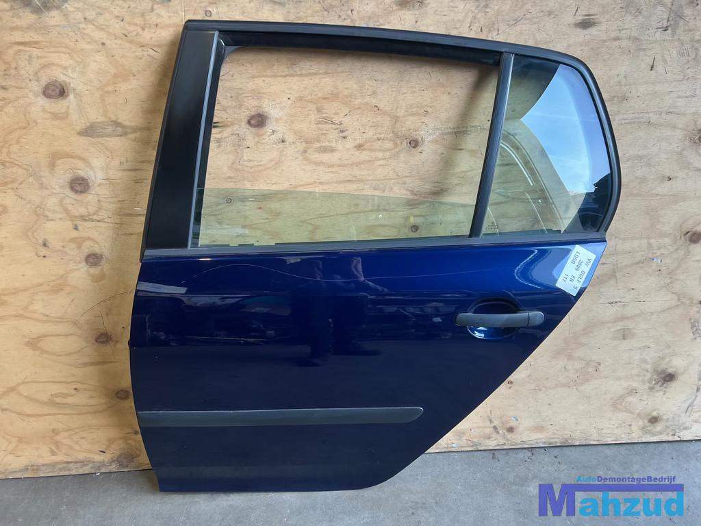 VW GOLF 5 Blauw LD5Q links achter deur 2003-2009, Gebruikt, Volkswagen AG, Achter, Berliner Ring 2
38440  Wolfsburg, DE