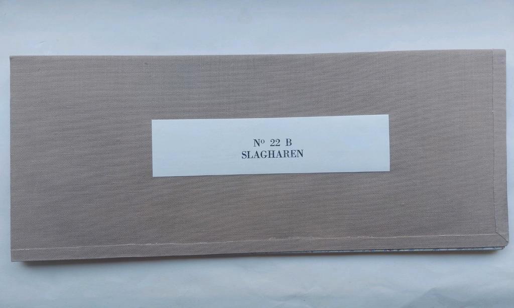 22B stafkaart uit 1964 van Slagharen met Lutten en De Krim, Boeken, Atlassen en Landkaarten, Ophalen of Verzenden, 1800 tot 2000
