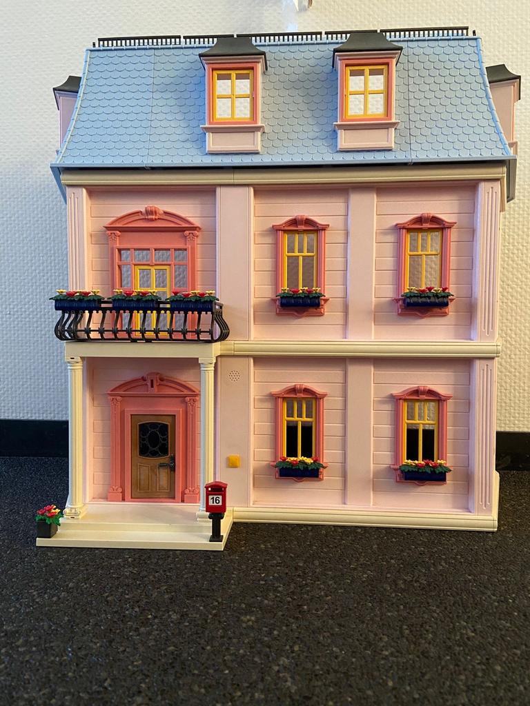 Playmobil Herenhuis 5303 met complete inrichting, Ophalen of Verzenden, Zo goed als nieuw, Complete set