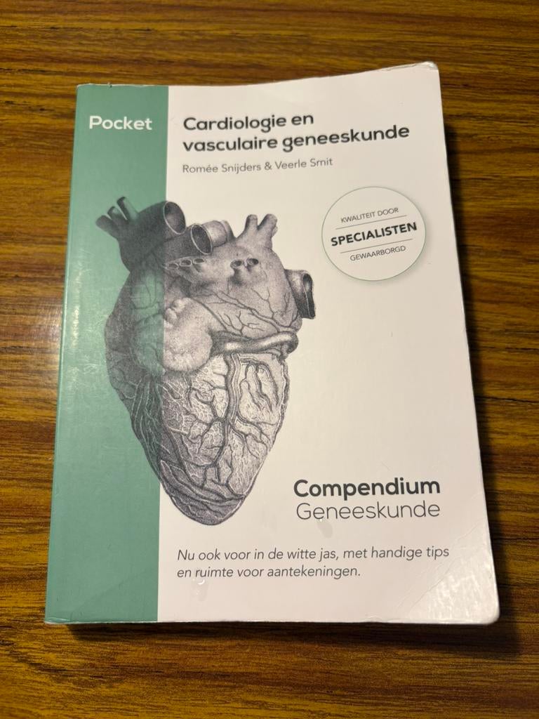Pocket Compendium Geneeskunde, Ophalen of Verzenden, Zo goed als nieuw