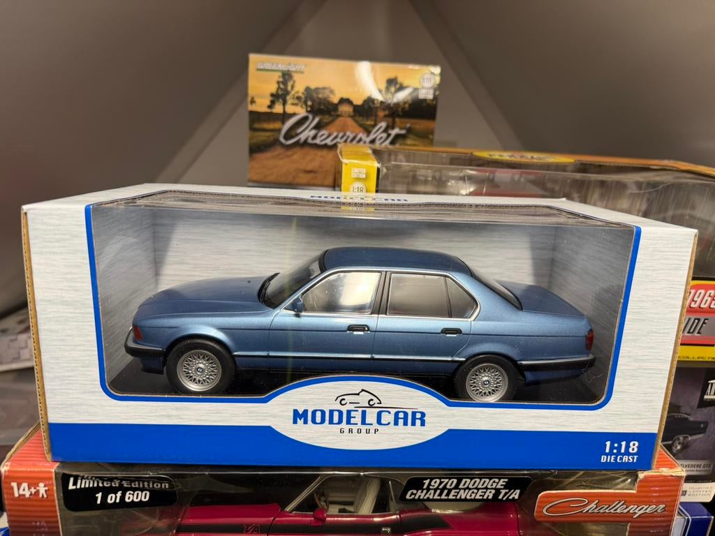 Bmw 7 serie MCG, Hobby en Vrije tijd, Modelauto's | 1:18, Ophalen of Verzenden, Zo goed als nieuw, MiniChamps