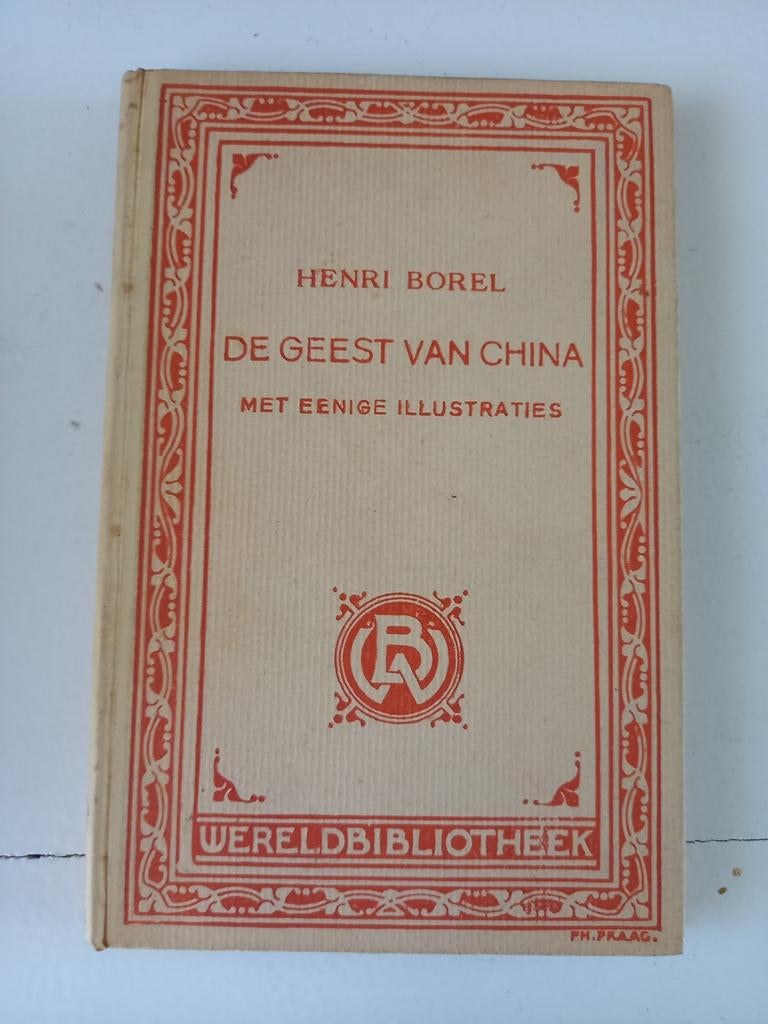 w17 De Geest van China - Henri Borel, Boeken, Ophalen of Verzenden, Gelezen