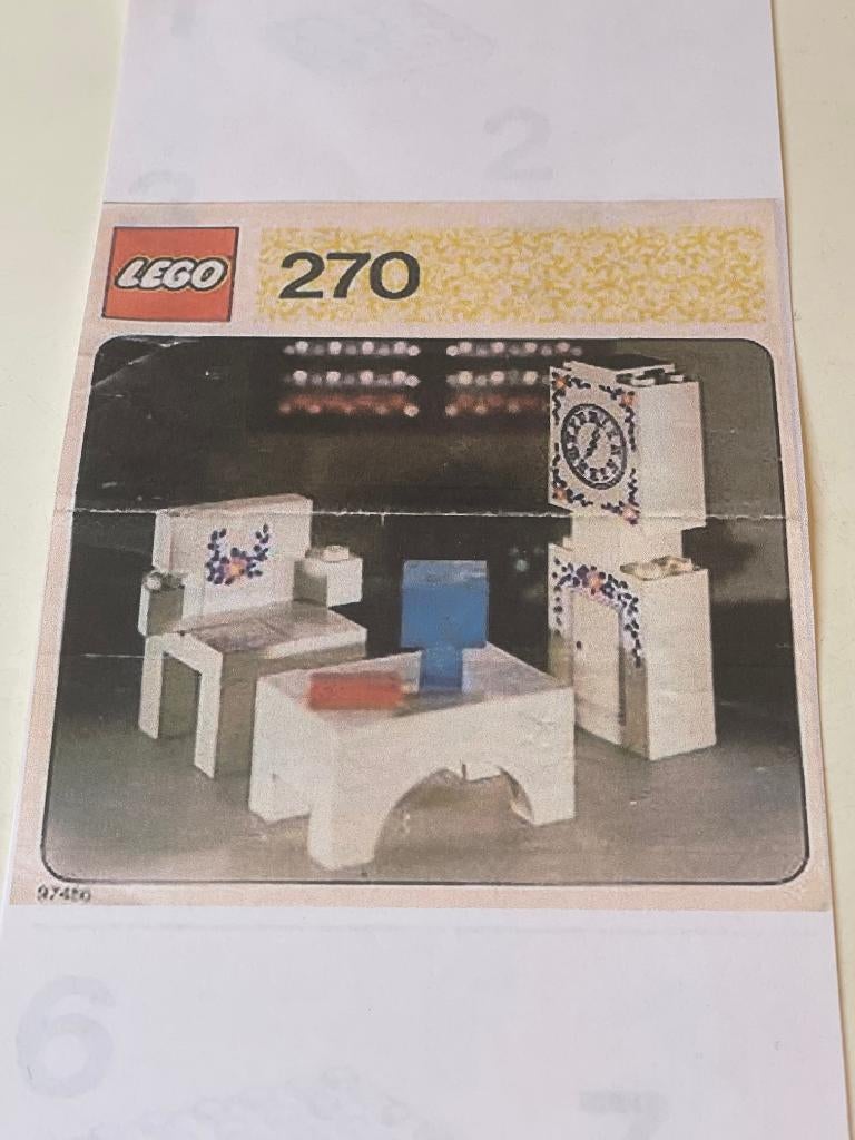 LEGO - Homemaker - Sets 270 en Set 272. in 1 koop !, Ophalen of Verzenden, Zo goed als nieuw, Complete set, Lego