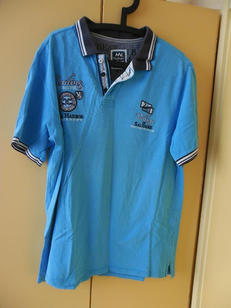 z.g.a.n. heren polo shirt. Maat XXL, Kleding | Heren, Grote Maten, Blauw, Shirt, Nieuw, Ophalen of Verzenden