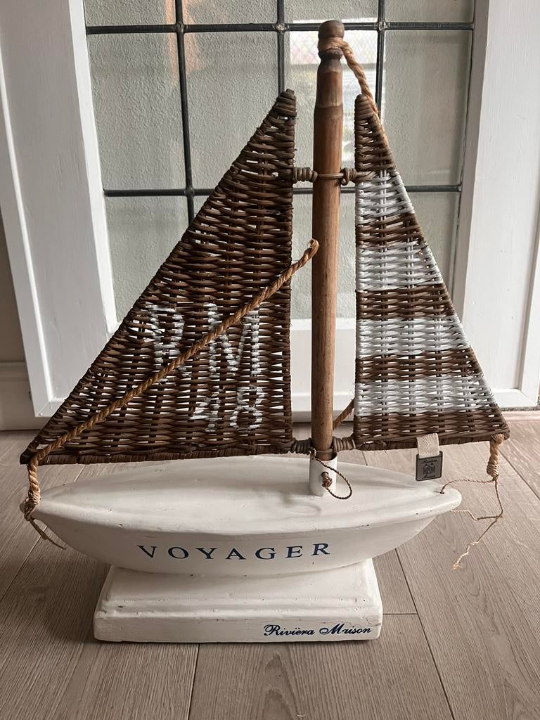 Riviéra Maison zeilboot, Ophalen, Zo goed als nieuw
