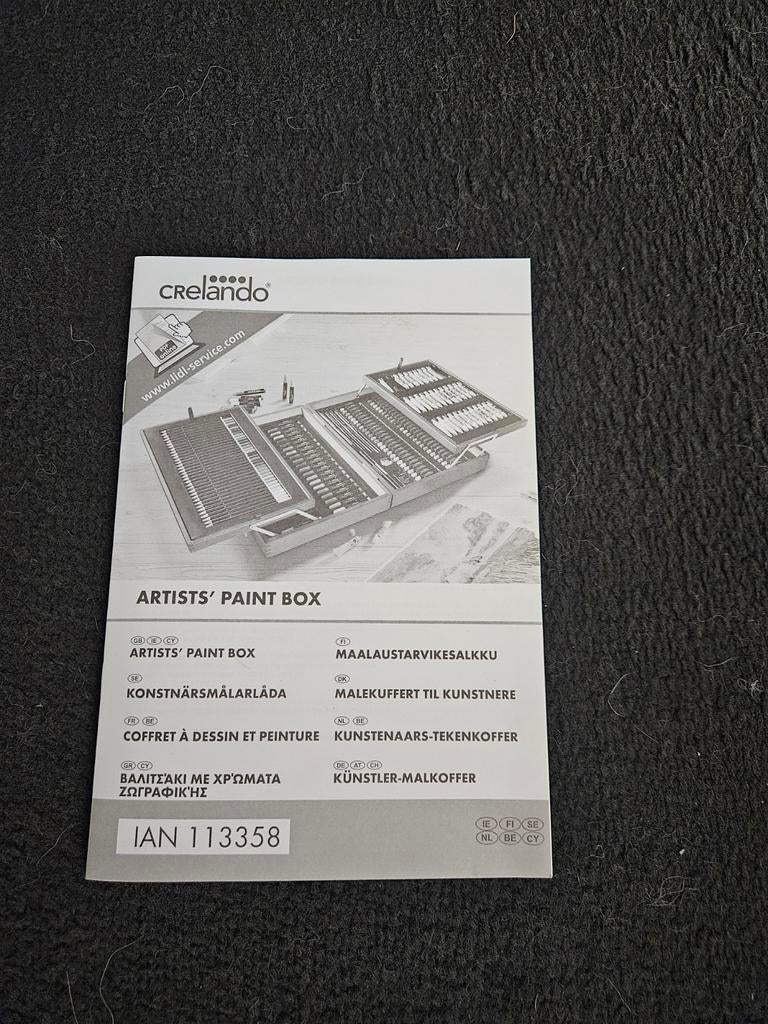 Crealando Artists' Paint Box, Hobby en Vrije tijd, Schilderen, Ophalen of Verzenden