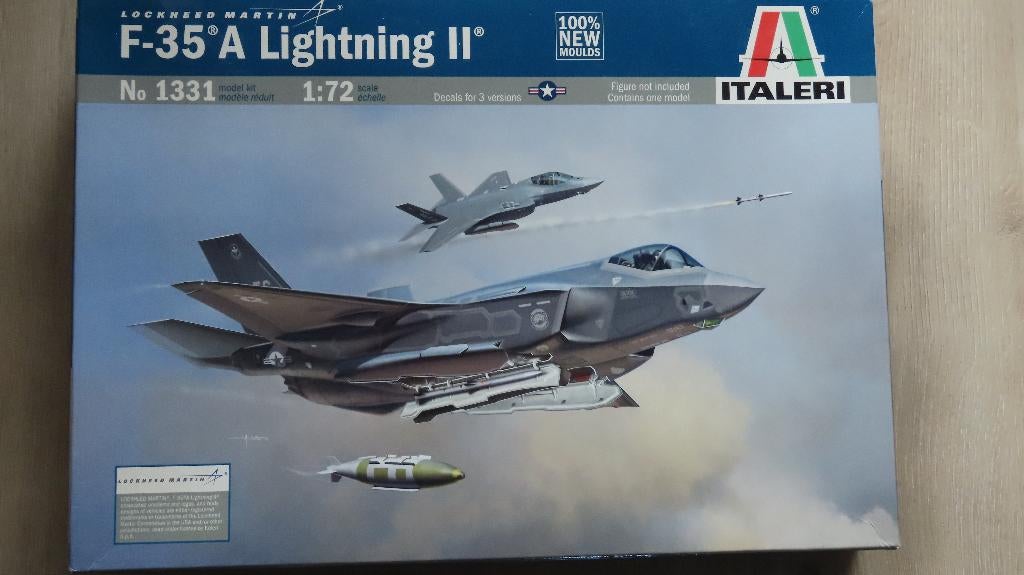 F-35A JSF Lightning II NL decals Italeri 1/72, 1:72 tot 1:144, Italeri, Nieuw, Ophalen of Verzenden