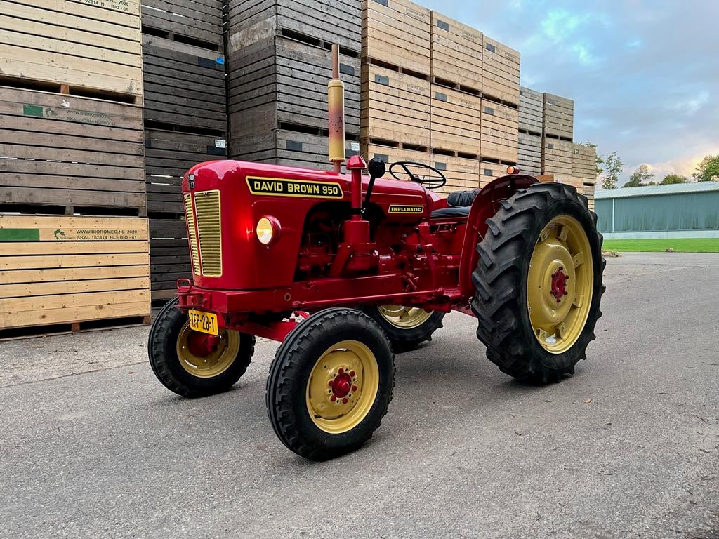 David Brown 950 impematic en non implematic, Tot 2500, Oldtimer, Tot 80 Pk, Ophalen