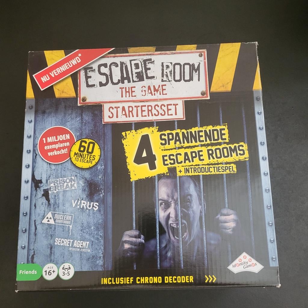 Escape Room The Game Startersset, Hobby en Vrije tijd, Gezelschapsspellen | Bordspellen, Nieuw, Ophalen