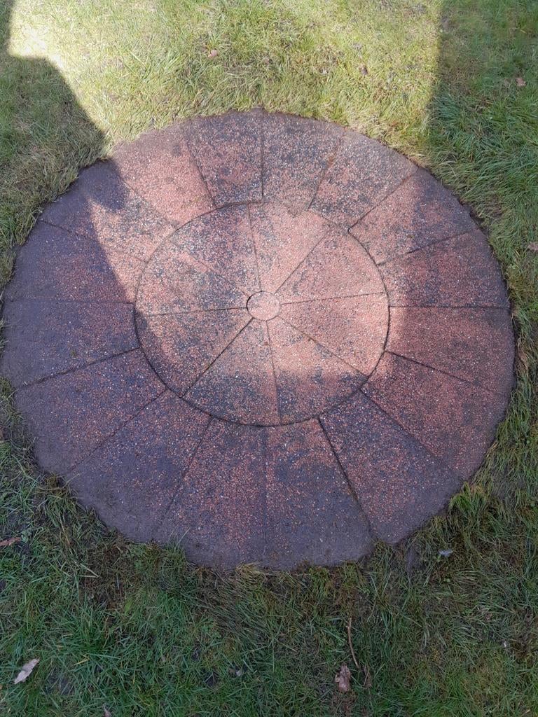 Terras/tuin cirkel, Ophalen, Zo goed als nieuw, Rond, 100 tot 125 cm