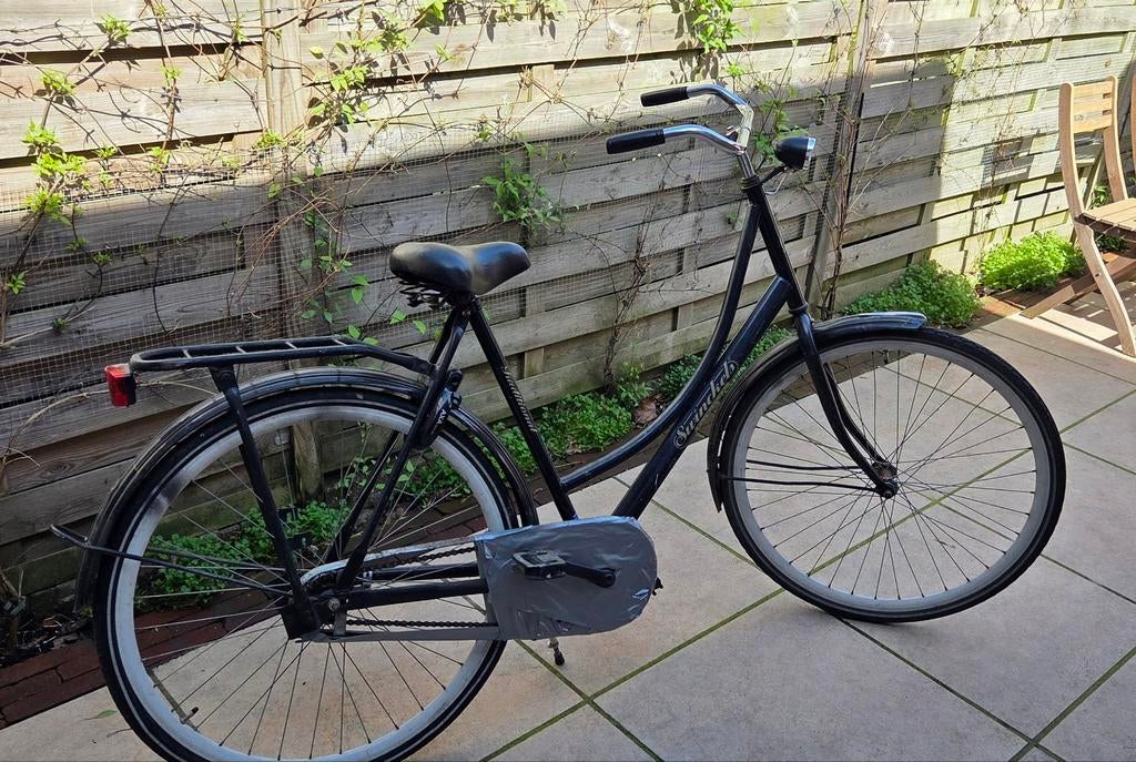 Stadsfiets Dames - Zwart - Gebruikt, 53 tot 56 cm, Ophalen, Gebruikt, Sparta