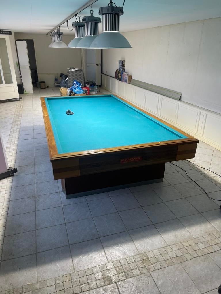 Matchtafel 280x140, Ophalen of Verzenden, Gebruikt, Biljarttafel