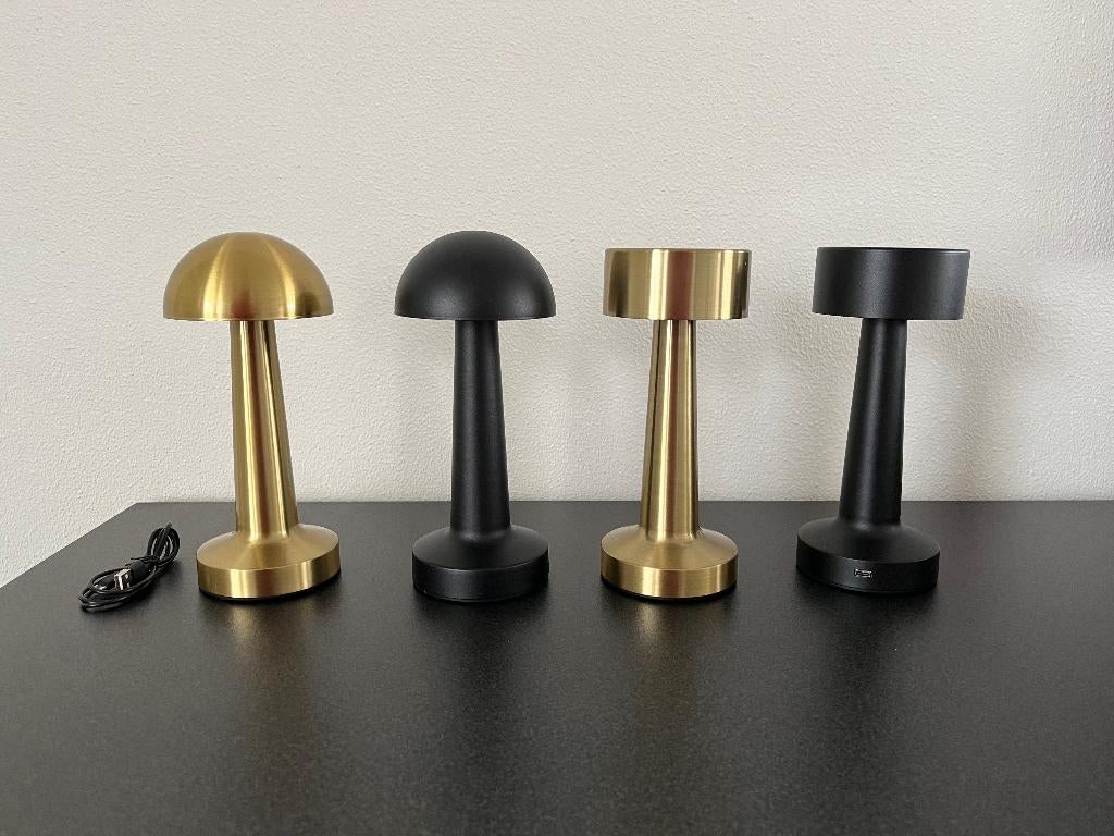 Countryfield Led Tafellamp Lampa zwart of goud Nieuw!, Huis en Inrichting, Lampen | Tafellampen, Nieuw, Ophalen of Verzenden, Metaal