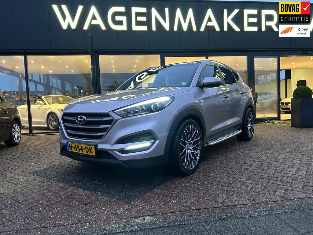 Hyundai Tucson 1.6 T-GDi Premium Clima|Cruise|NAVI|CAMERA, Voorwielaandrijving, Stof, Gebruikt, 4 cilinders