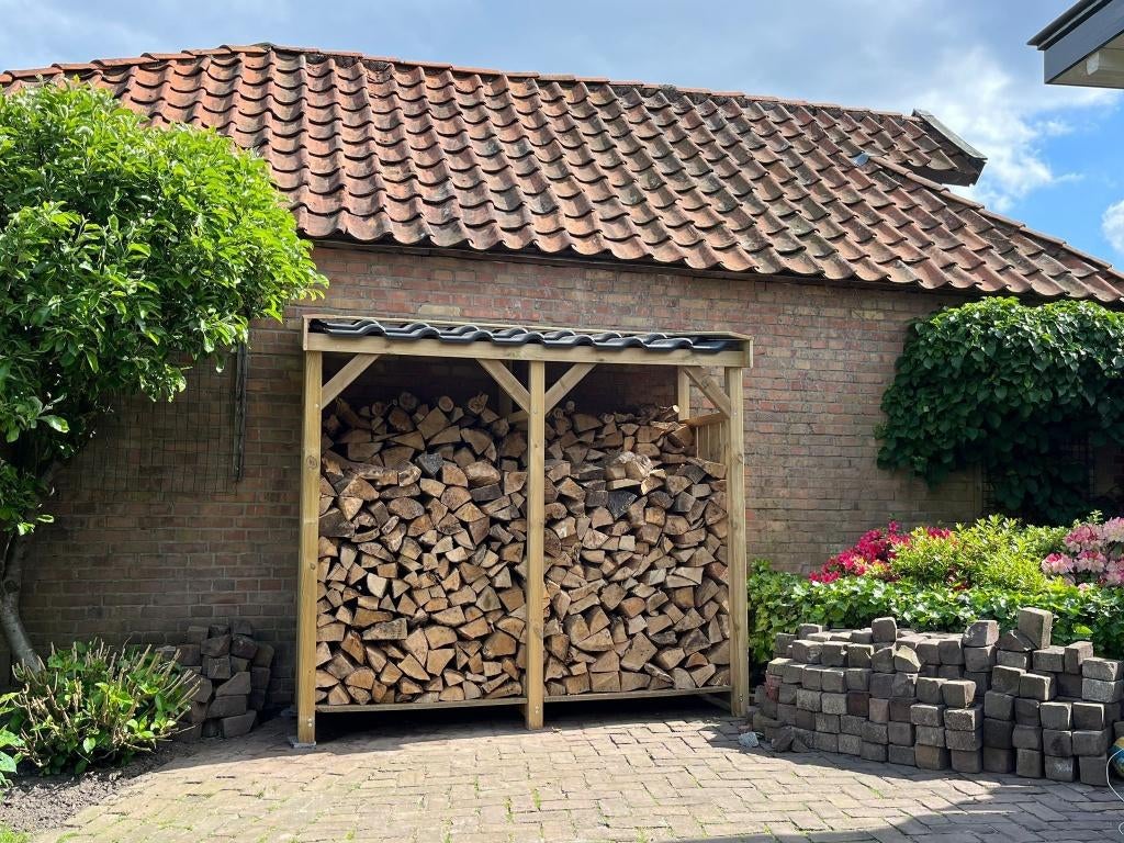 Houthok | Houtopslag | haardhout | 3 vaks, Minder dan 3 m³, Ophalen of Verzenden, Blokken