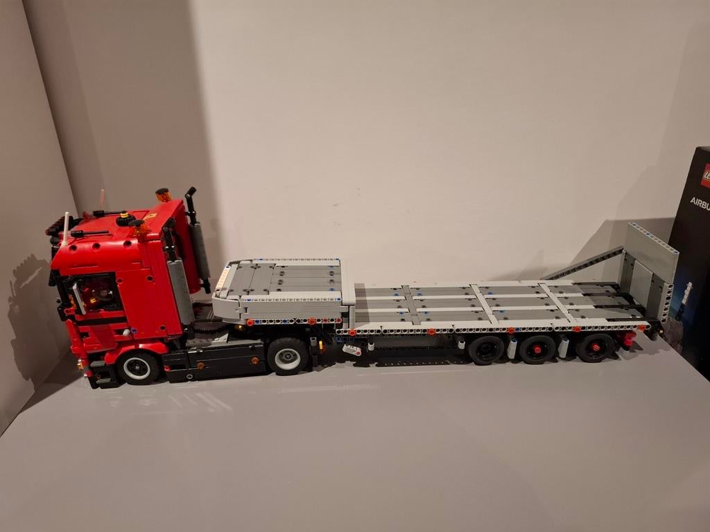 Lego technic MOC Ferrari truck, Ophalen of Verzenden, Gebruikt, Complete set, Lego