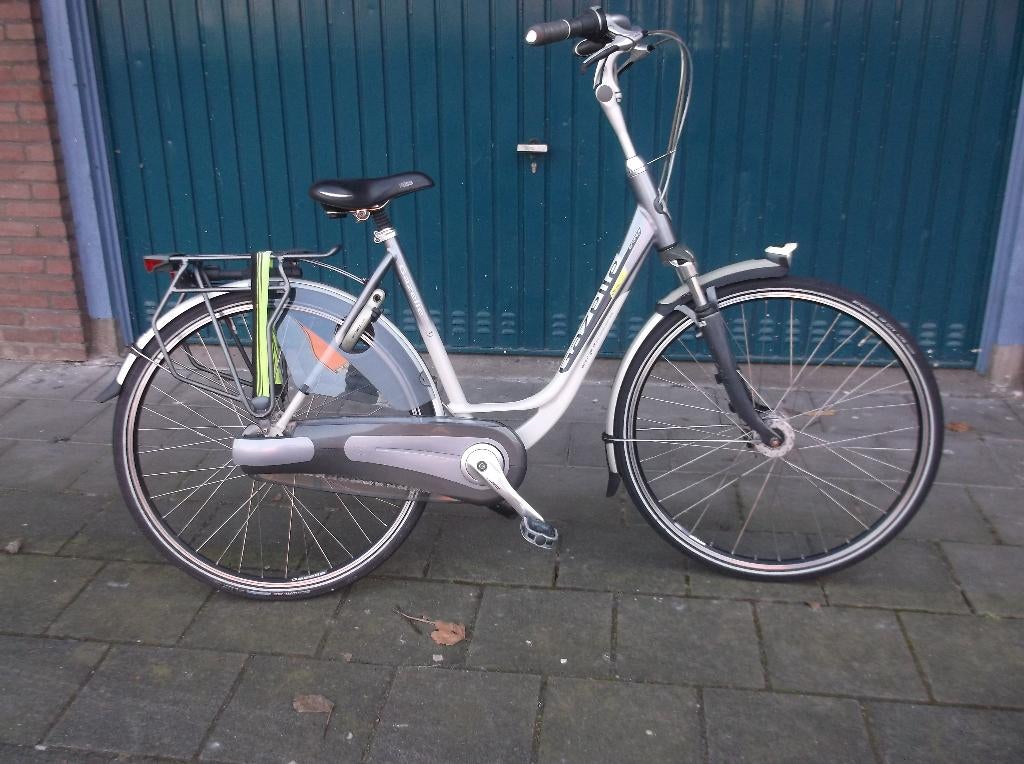 Gazelle Orange Plus damesfiets, Fietsen en Brommers, Fietsen | Dames | Damesfietsen, Gebruikt, Gazelle, (Extra) lage instap, Versnellingen