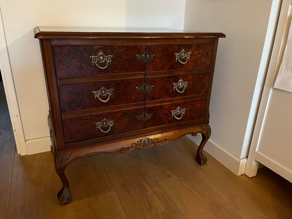 Mahoney buffet kastje, Ophalen, Gebruikt, 50 tot 100 cm, Minder dan 100 cm