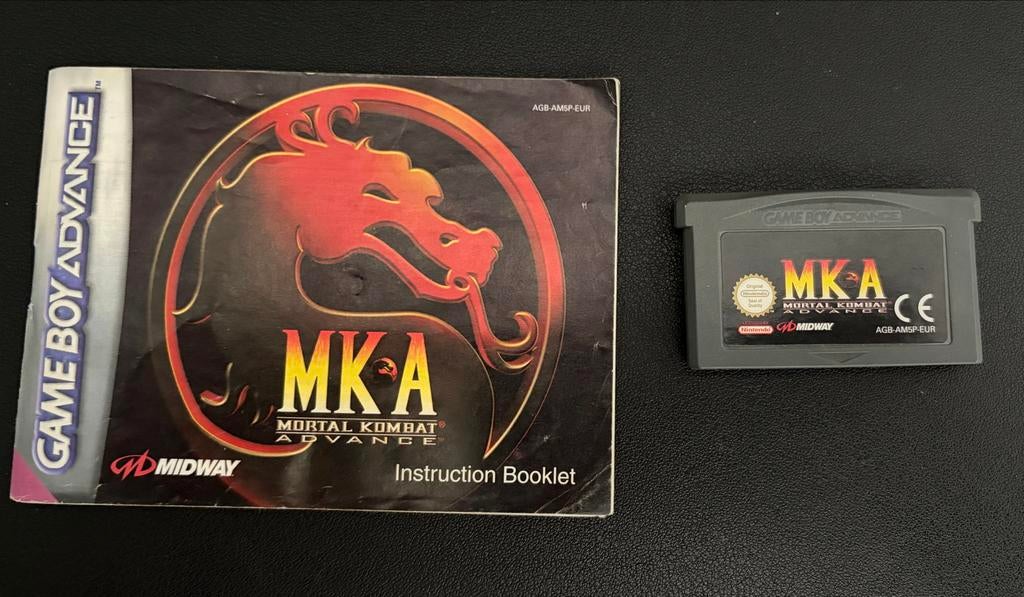 Mortal Kombat Advance - Game Boy Advance, Spelcomputers en Games, Games | Nintendo Game Boy, Gebruikt, Vechten, 1 speler, Ophalen of Verzenden