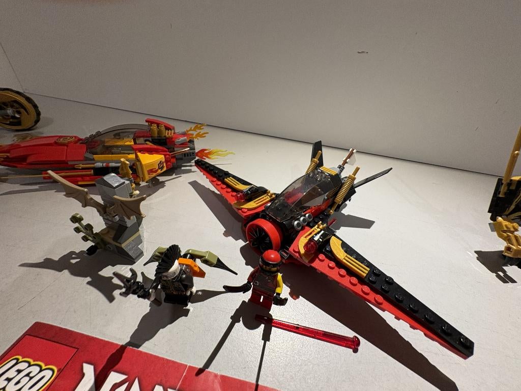 Diverse LEGO Ninjago sets (70638, 70650, 70666, 70672), Ophalen of Verzenden, Gebruikt, Complete set, Lego