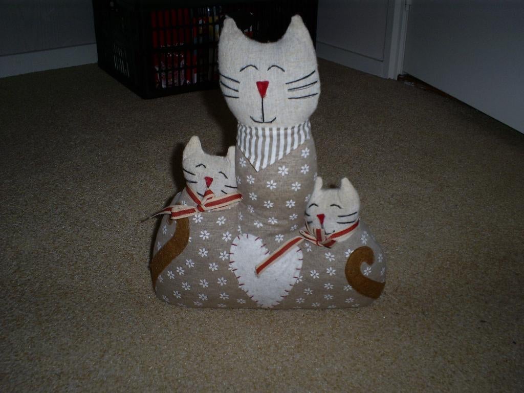 Deurstopper katten, Antiek en Kunst, Ophalen of Verzenden