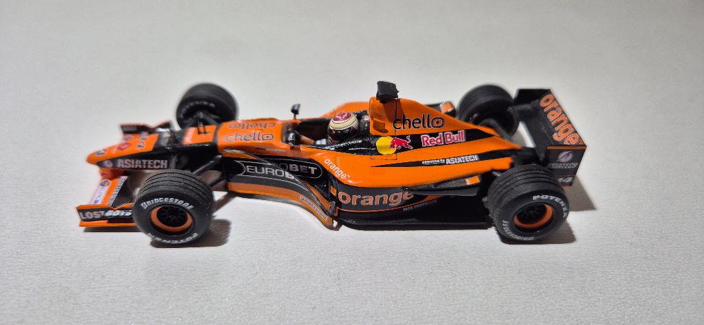 F1 Arrows A22 Jos Verstappen - Los model 1/43, Hobby en Vrije tijd, Modelauto's | 1:43, Zo goed als nieuw, Auto, MiniChamps, Ophalen of Verzenden