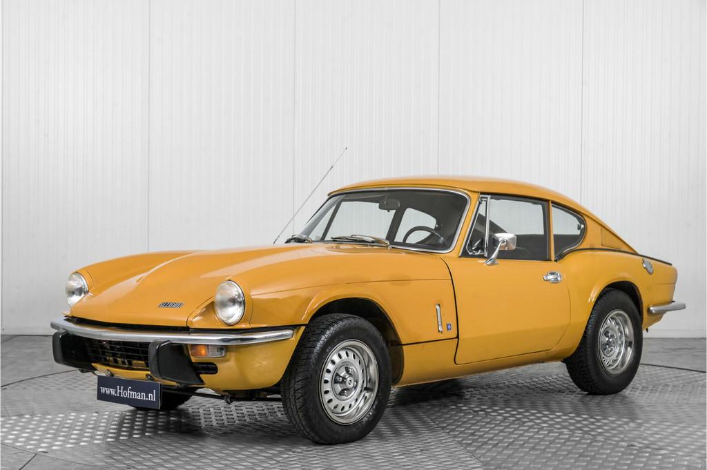 Triumph GT 6 MK 3 Overdrive . (bj 1973), Auto's, Triumph, Bedrijf, Te koop, Overige modellen, Lederen bekleding, Radio, Benzine