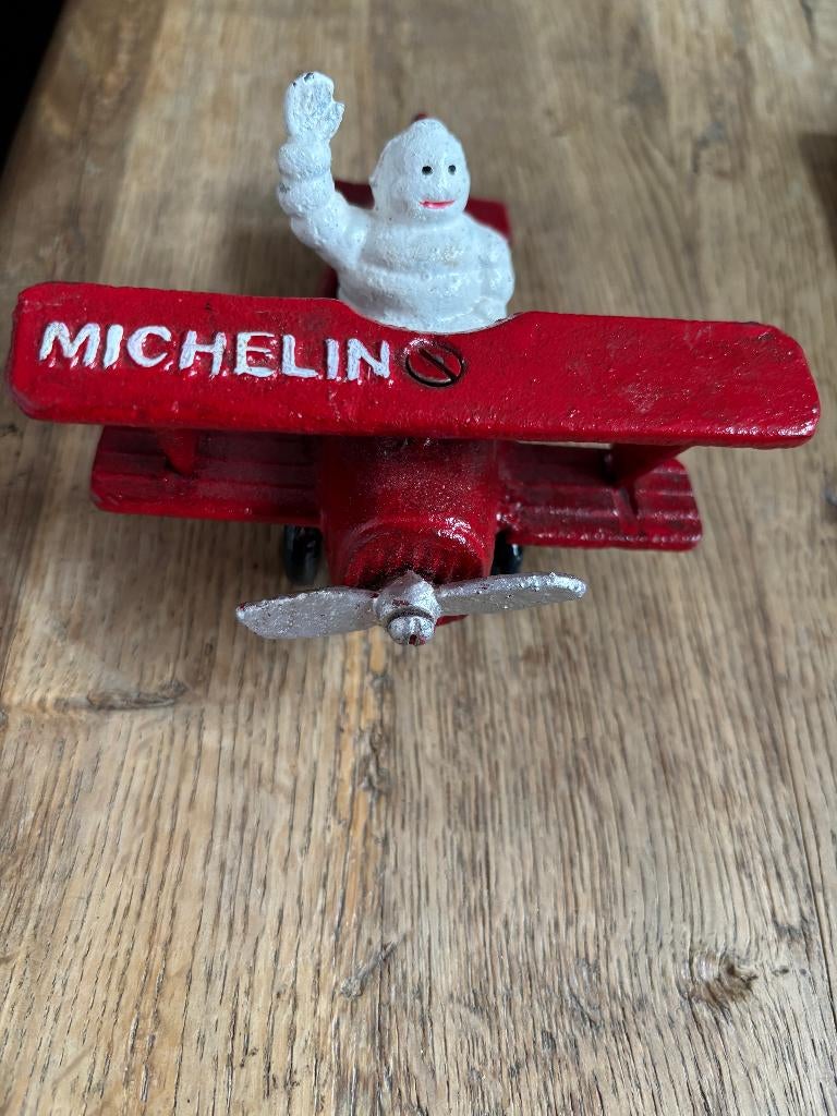 MIchelin Bibendum vliegtuig, Verzamelen, Merken en Reclamevoorwerpen, Ophalen of Verzenden, Zo goed als nieuw, Overige typen