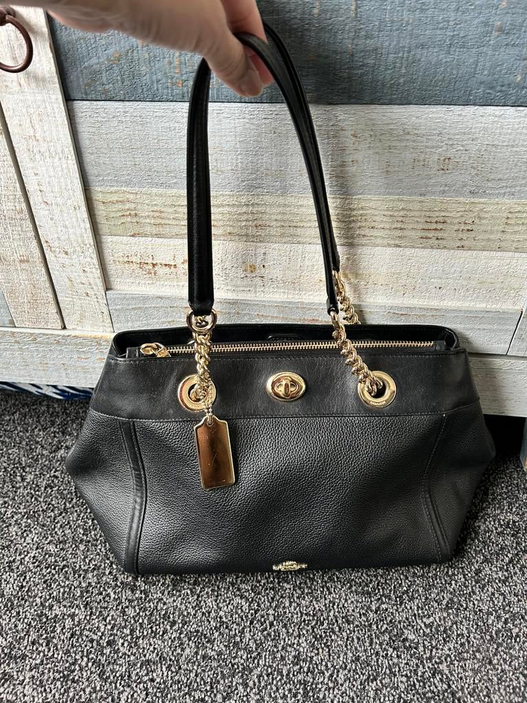 Coach handtas, Ophalen of Verzenden, Zwart, Handtas