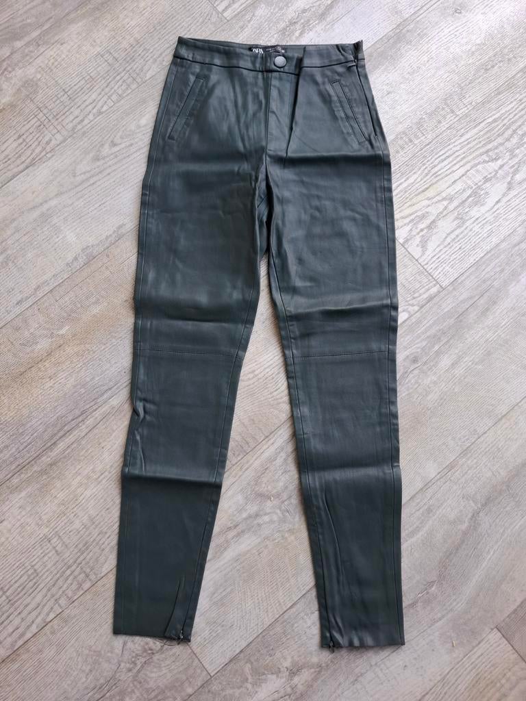 Broek zara, Ophalen of Verzenden, Zo goed als nieuw, Blauw, W27 (confectie 34) of kleiner