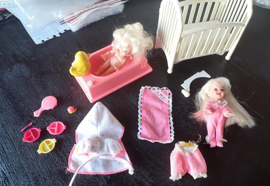 Mattel Barbie Kelly popjes met accessoires, Ophalen, Gebruikt, Pop