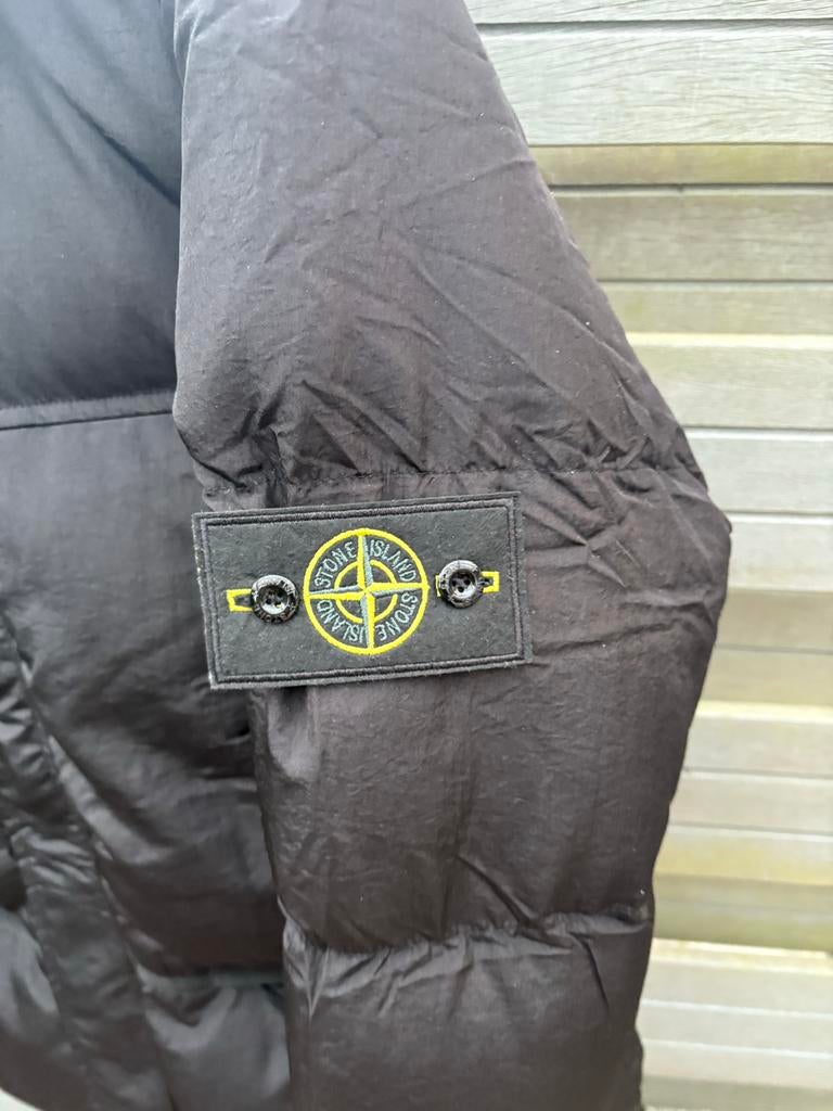 Stone Island jas zwart, Kleding | Heren, Ophalen of Verzenden, Gedragen, Overige maten, Zwart