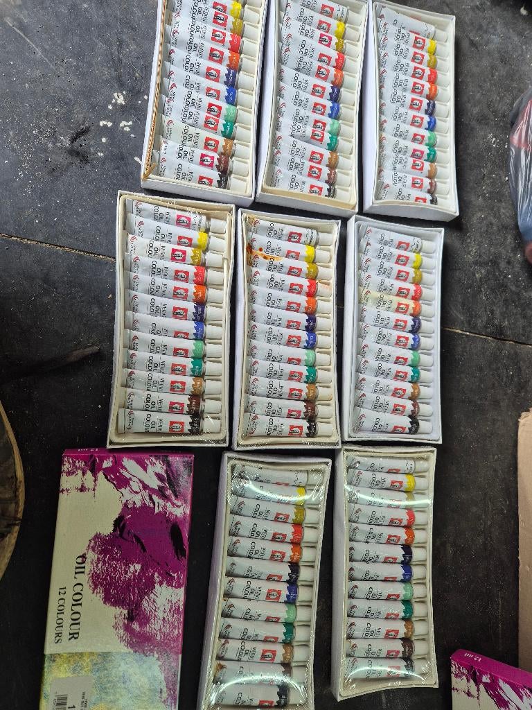 Olieverf tubes, Hobby en Vrije tijd, Ophalen, Nieuw, Olieverf