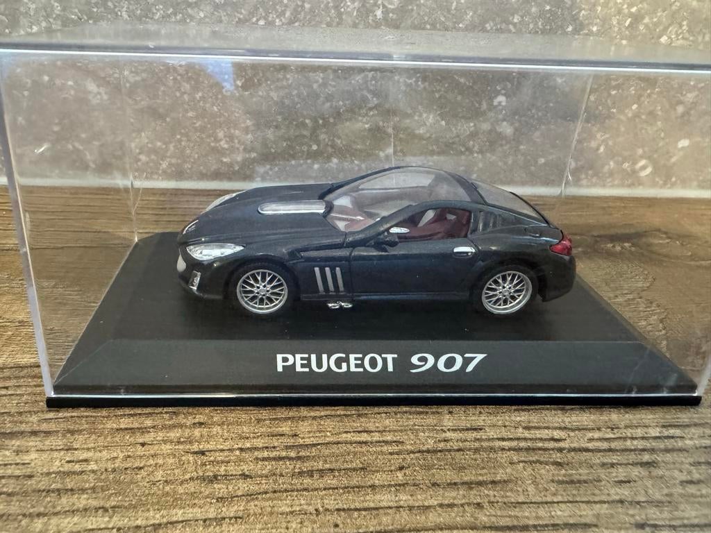 Peugeot 907 modelauto 1:43, Ophalen of Verzenden, Zo goed als nieuw, Auto, Overige merken