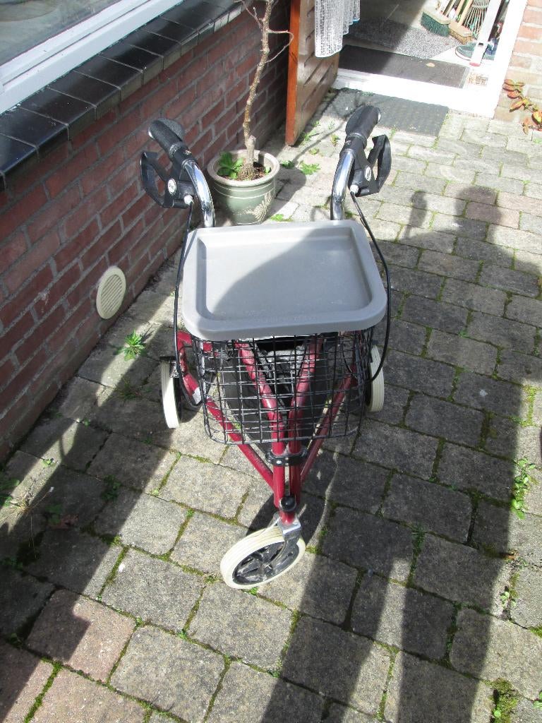Compacte rollator met 3 wielen, Ophalen of Verzenden