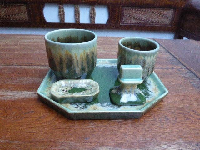 Art deco keramiek rookstel, Thulin, Ophalen of Verzenden