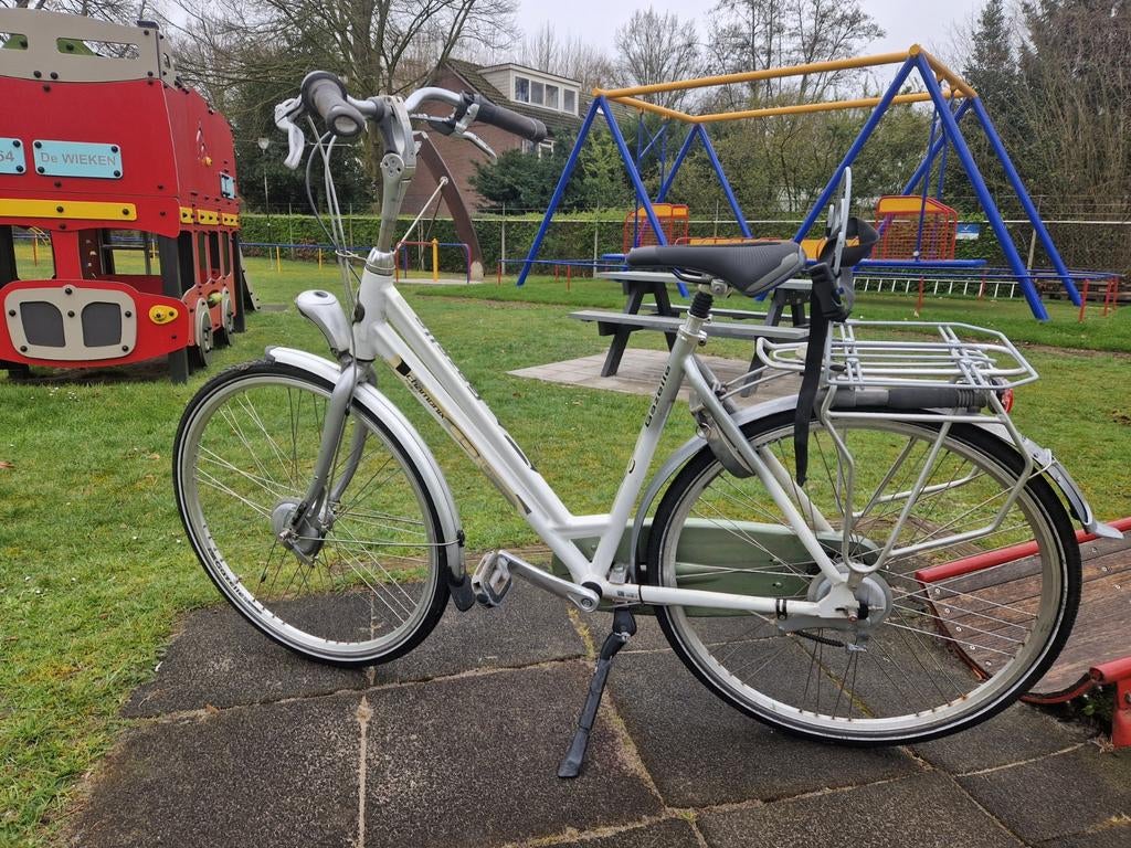 Gazelle Chamonix - Aluminium, 3 versnellingen, framemaat 53, Ophalen, Versnellingen, Gazelle, 53 tot 56 cm