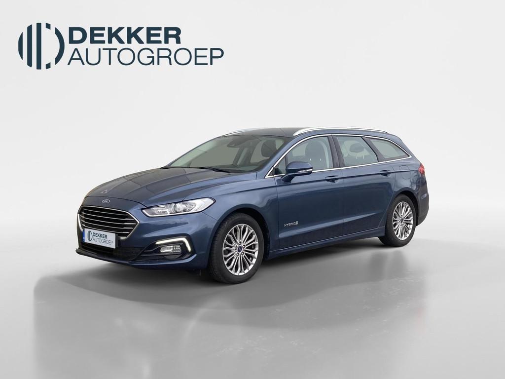 Ford Mondeo 2.0 Hybrid 187 pk Titanium Wagon AGR bestuurders, 188 pk, Stof, Gebruikt, 4 cilinders