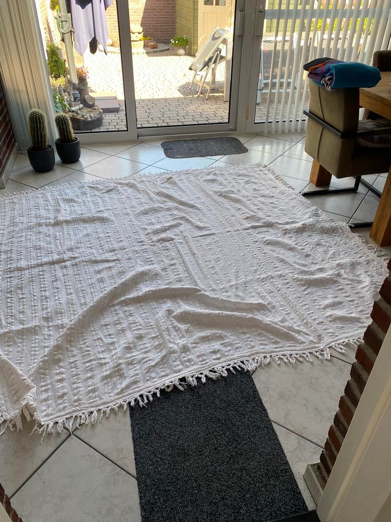 Sprei, Ophalen of Verzenden, Zo goed als nieuw, Tweepersoons, Overige typen