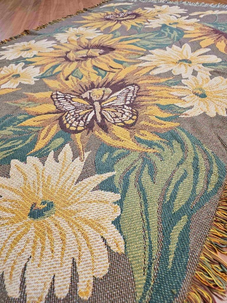 Grand Foulard Zonnebloemen 170/118 cm, Gebruikt, Etten-Leur, DJT@dejuistetoon.eu, Ophalen of Verzenden