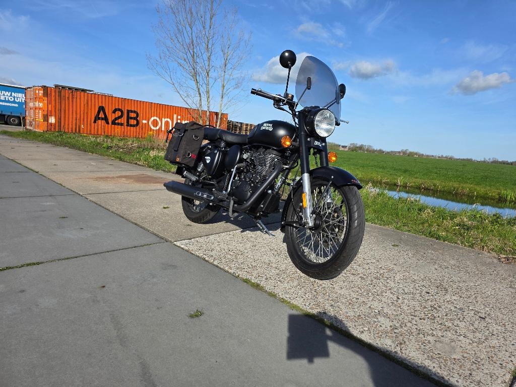 Royal Enfield Bullit 1 Classic EFI, Bedrijf, Toermotor, 1 cilinder, 500 cc