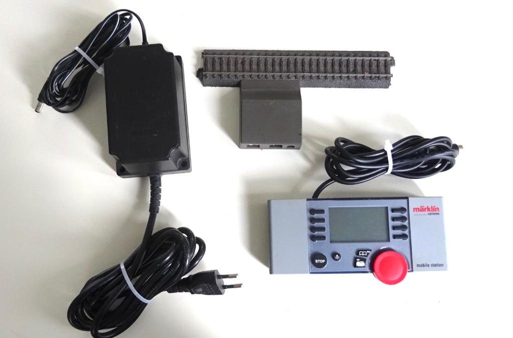Märklin Mobile Station 60652 - compleet met voeding en rail, Hobby en Vrije tijd, Ophalen of Verzenden, Zo goed als nieuw, Märklin