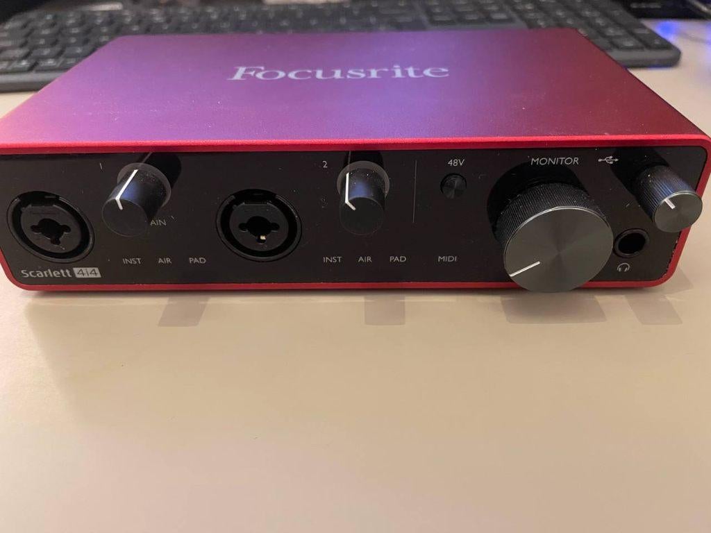 Focusrite 4i4 3rd gen - Audio-interface, Verzenden, Zo goed als nieuw, Extern, Focusrite